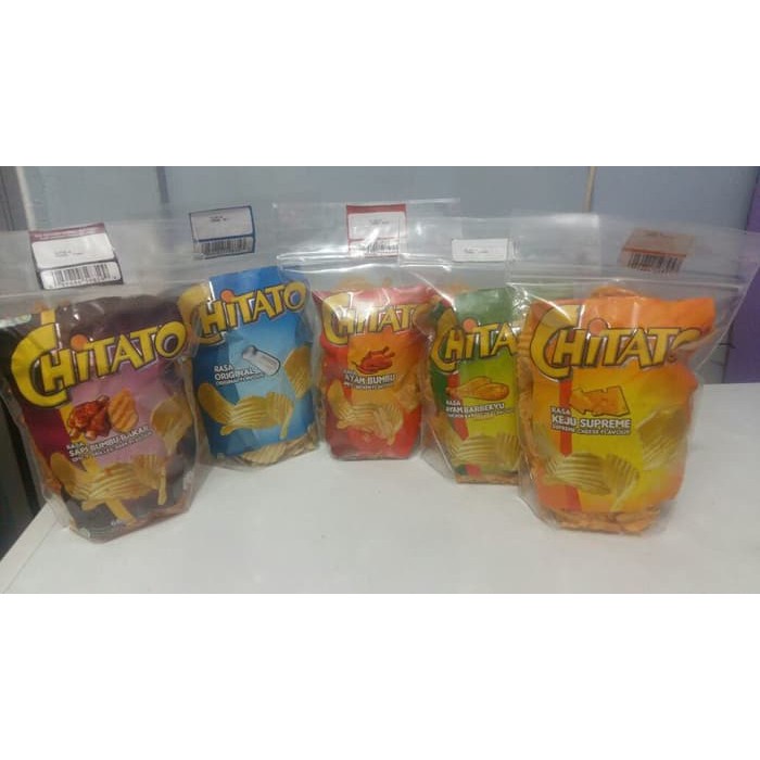 

Chiki Chitato Aneka Rasa Kemasan 250gr - Keju