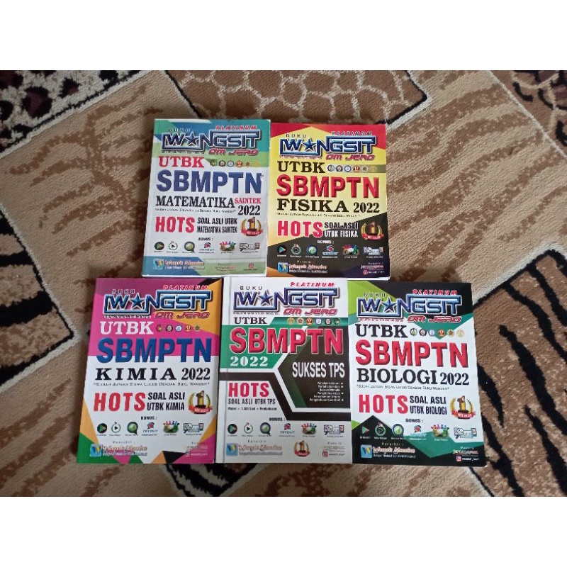 [PRELOVED] WANGSIT SAINTEK PLATINUM 2022 + BONUS RUMUS SAKTI IPA