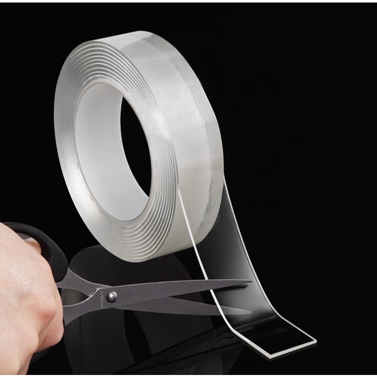 

T36 NANO DOUBLE TAPE | PEREKAT ISOLASI NANO | ISOLATIP TRANSPARAN | TAPE AJAIB