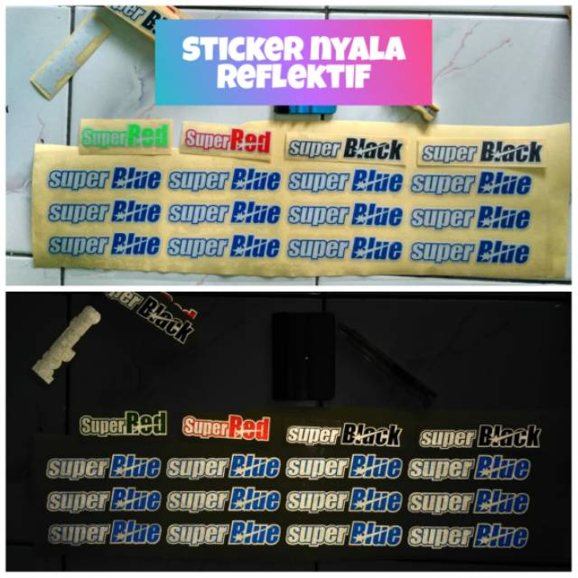 Stiker custom sesuai keinginan cutting sticker logo nama stiker viral motor baca deskripsi