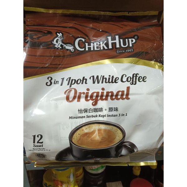 

ChekHup White Coffee 3 in 1 / Kopi 3 in 1
