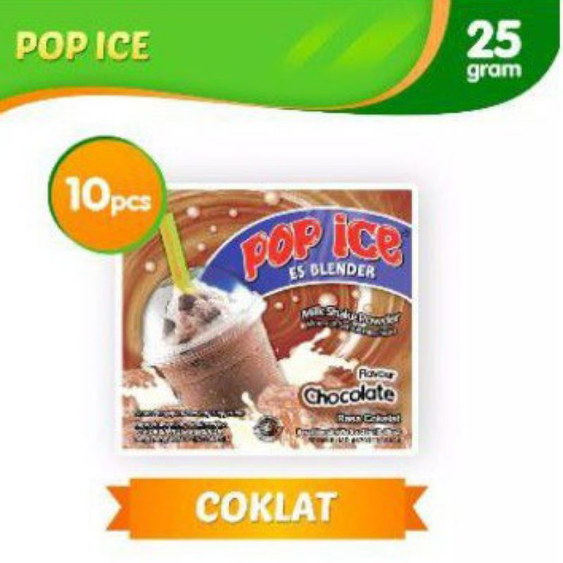 

pop ice coklat renceng