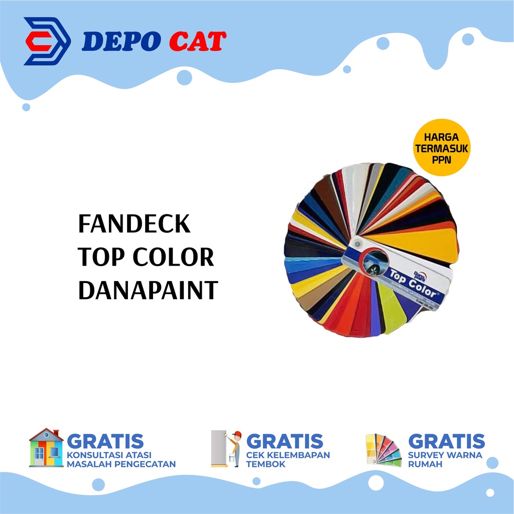 

Fandeck / Kartu Warna Top Color Danapaint