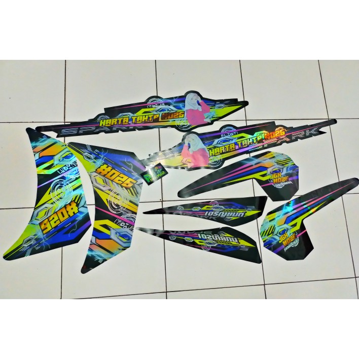 Striping Custom REVO FIT INJEKSI