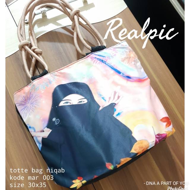 Tote bag hijab