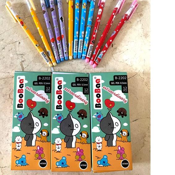 

❤[PROMO ⚡ALE!!!]❤ (Harga 1 lusin = 12 pc) gel pen B-2202, ballpoint gel, bolpen tinta cair, terbaru, kekinian produck terbaik