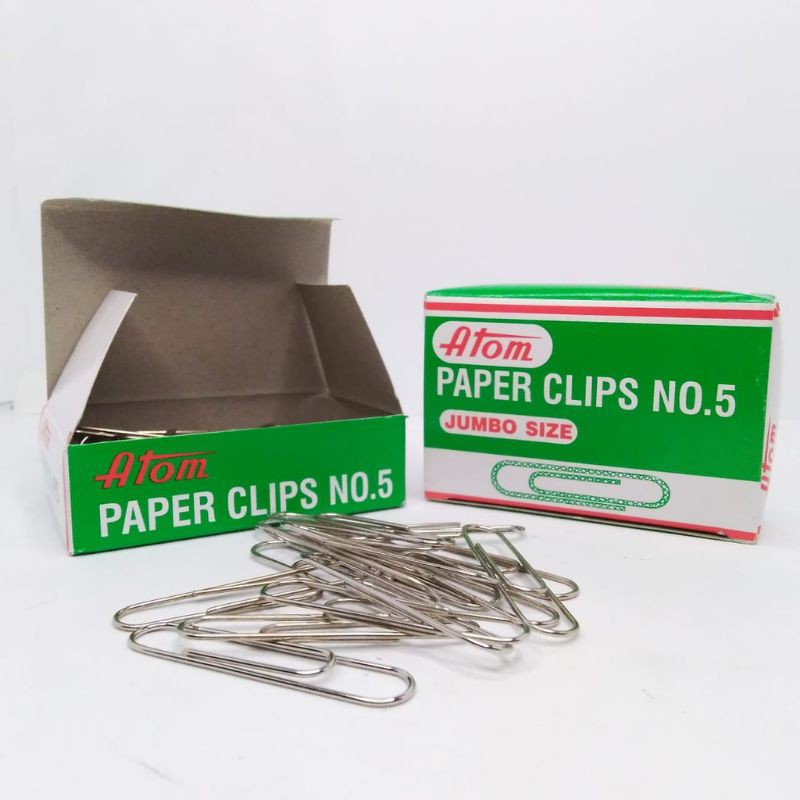 

PAPER CLIP ATOM NO.5 PENJEPIT KERTAS