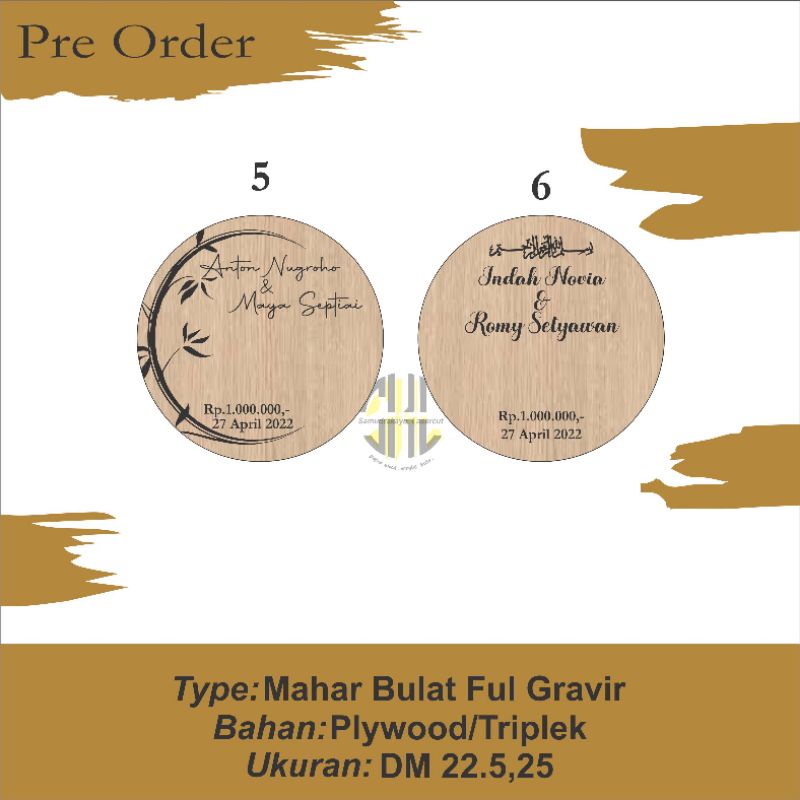 GRAFIR PLYWOOD LINGKARAN CUSTOM