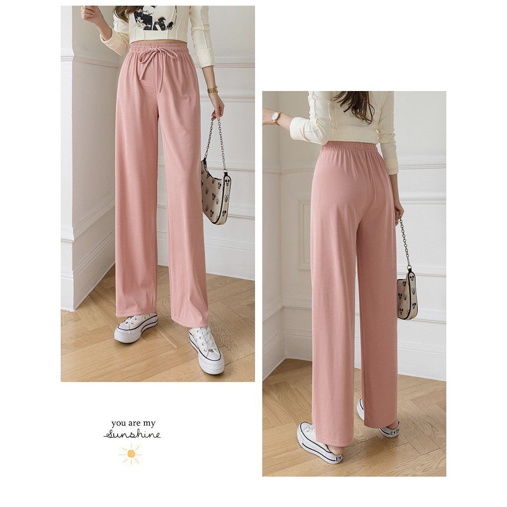 Suhao Ready Korean Women Wide Leg Pants C533 bt