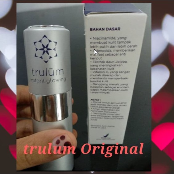 Skincare Tools Perawatan Wajah Trulum Asli Bebas Paraben Pemutih Paling Murah Kecantika OBGA7093