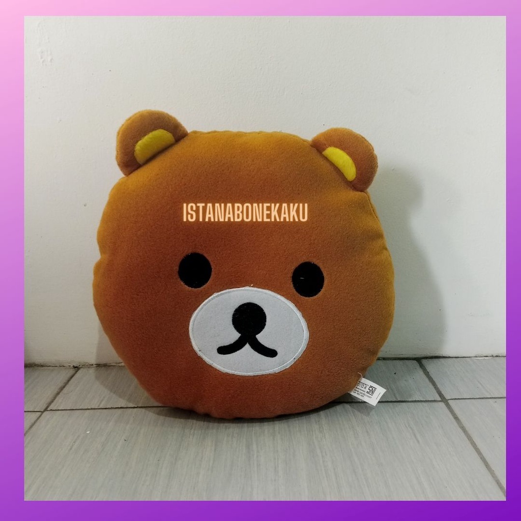 Bantal Kepala Karakter Lucu Imut Uk.30*35 cm Isi Dacron Murni SNI