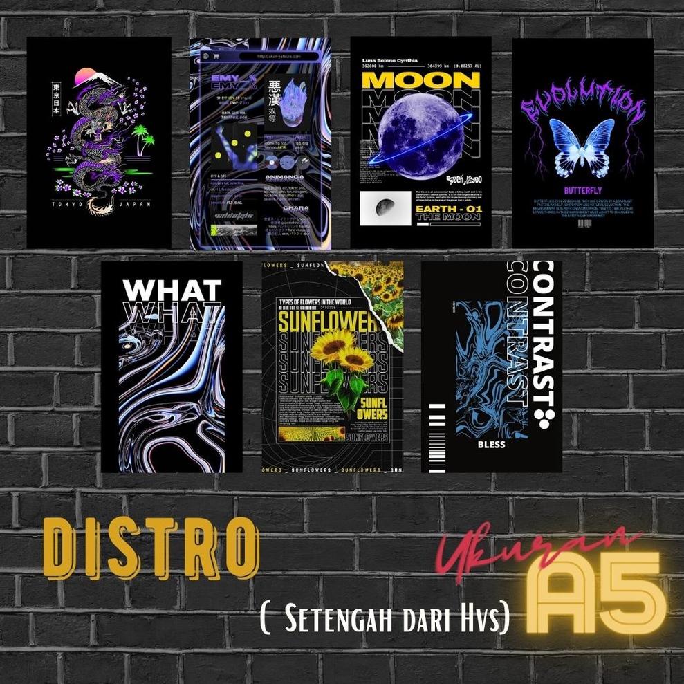 Mall Ofi54 Poster Aesthetic A5 (isi 30pcs) | POSTER AESTHETIC/POSTER DINDING KAMAR/POSTER/STICKER DI