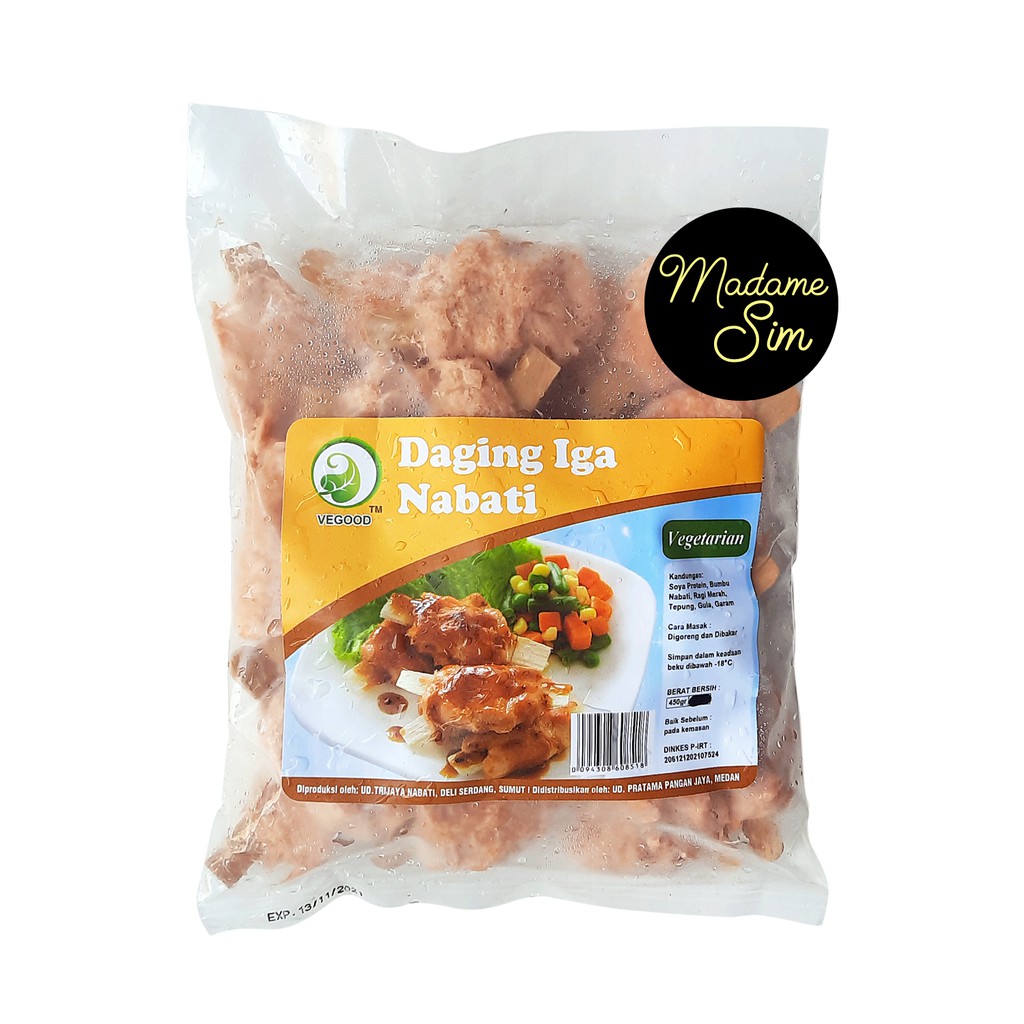 

DAGING IGA NABATI - VEGETARIAN (450 GR)