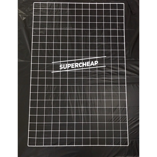 Ram 115 x 75 Cm display Gantungan Aksesoris Cantolan Kawat Besi dekorasi HP konter sepatu outdoor