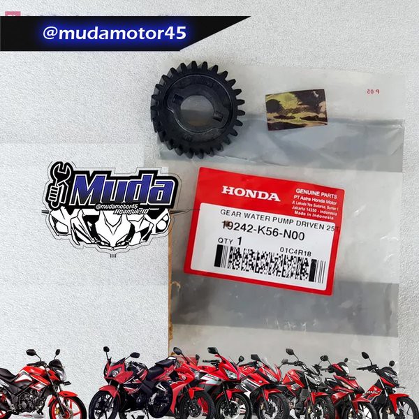 Jual Gear Water Pump Driven K N Atau Kgh Gir Waterpump Cbr Cb Sonic Supra Gtr