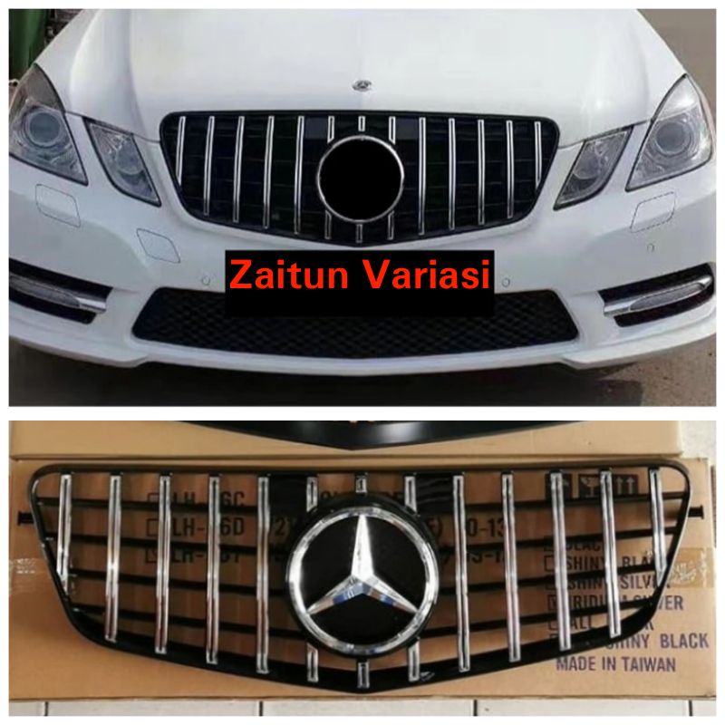 Grill Mercedes benz W212 model GTR pre facelift 2010 2011 2012 GT R list Chrome