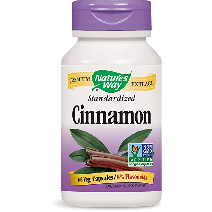 

Nature Way Cinnamon 60 Veg Cap Nature Way Kayu Manis Ori USA