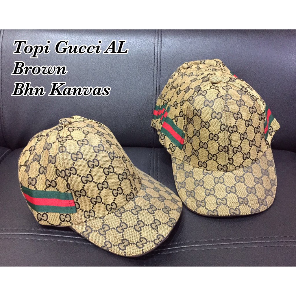 topi gucci lis samping