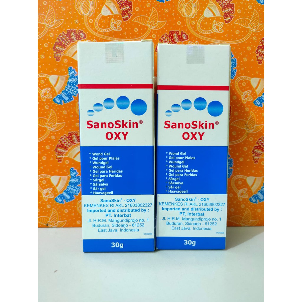 SanoSkin OXY gel 30g