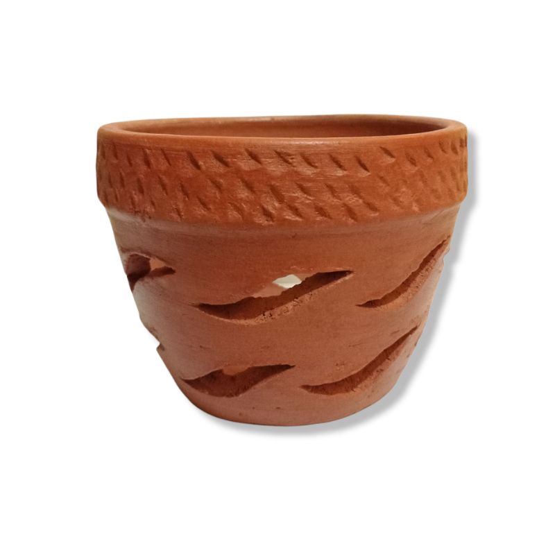 pot anggrek / pot gerabah / terrakota