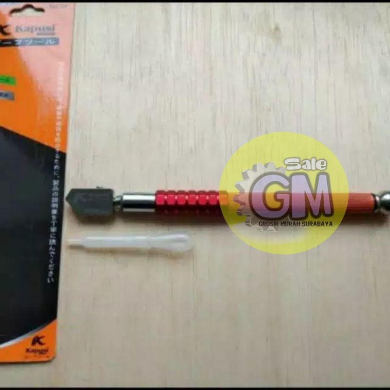 KAPUSI Glass Cutter Pisau Potong Kaca Lebih Bagus drpd NDP Alat Pemotong Kaca / Perkakas Tukang