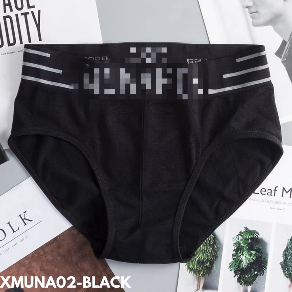 UNDERWEAR MAN COMFY KARET ELASTIS BAGUS BAHAN NILON BERKUALITAS IMPORT MUNA02