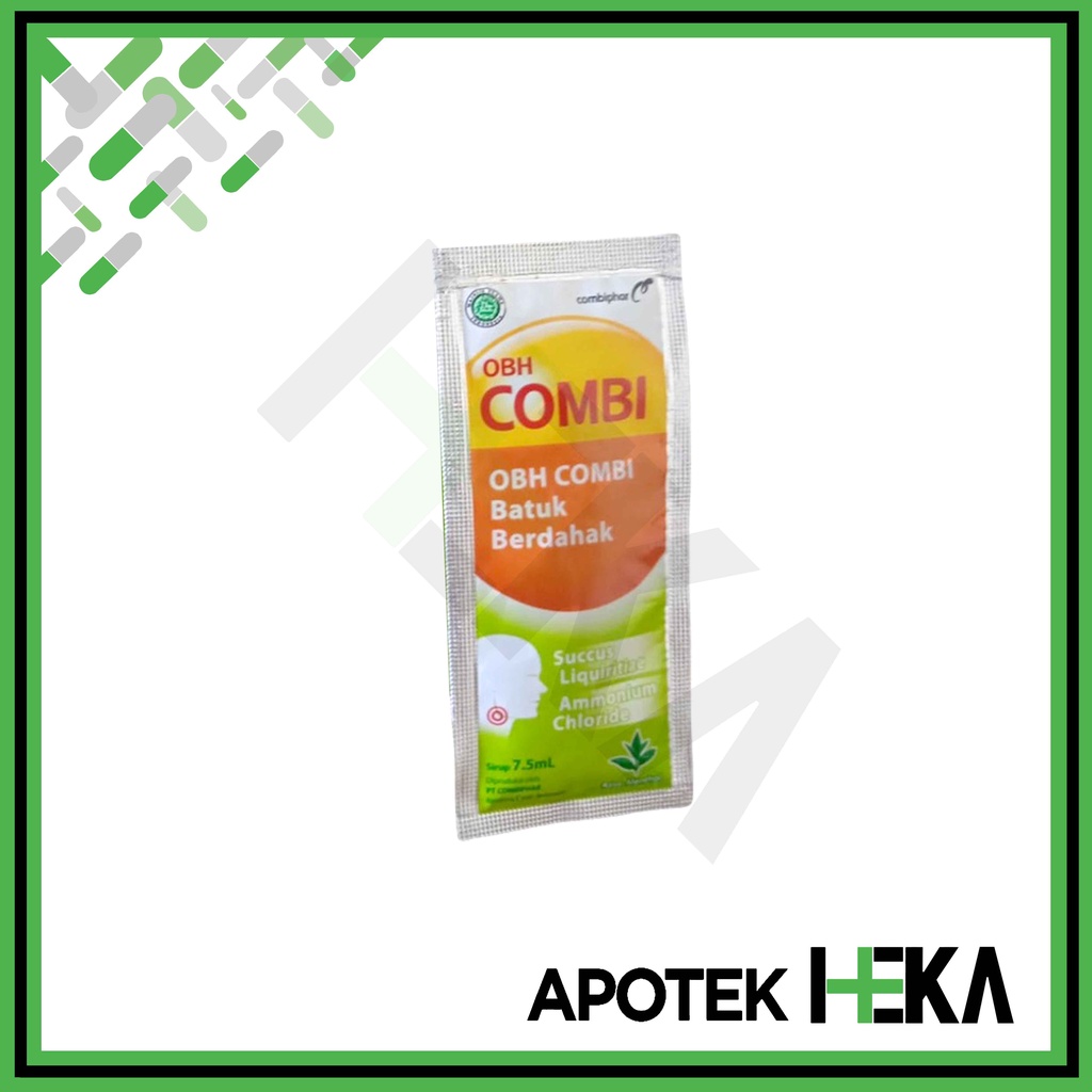 OBH Combi Sachet isi 1 Sachet - Obat Batuk Berdahak (SEMARANG)