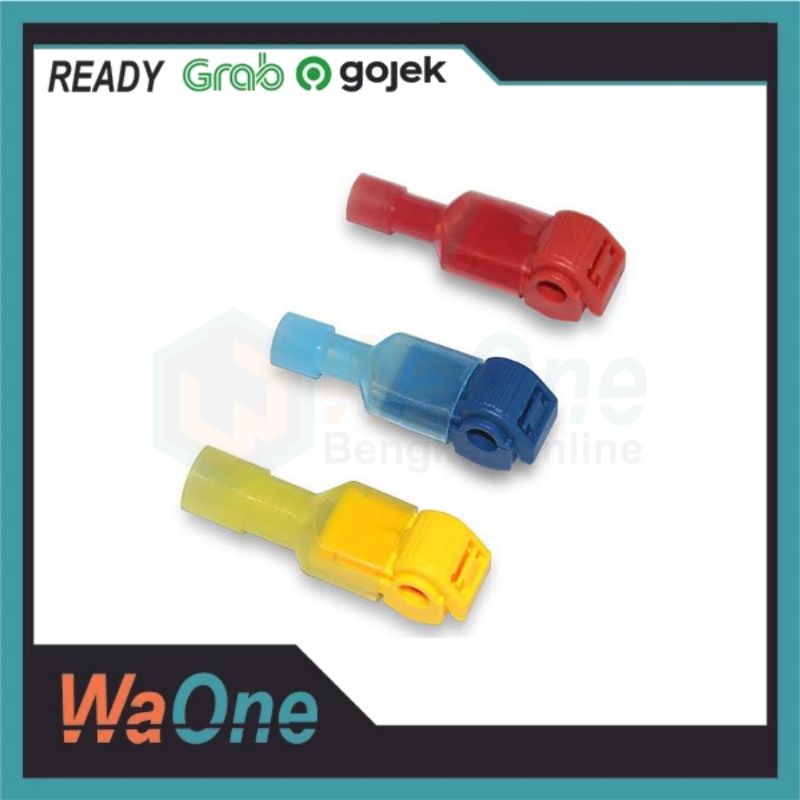 Pencabang Kabel Tanpa Potong T-Tap Connector Scotch Lock Quick Cable Jumper Terminal Konektor