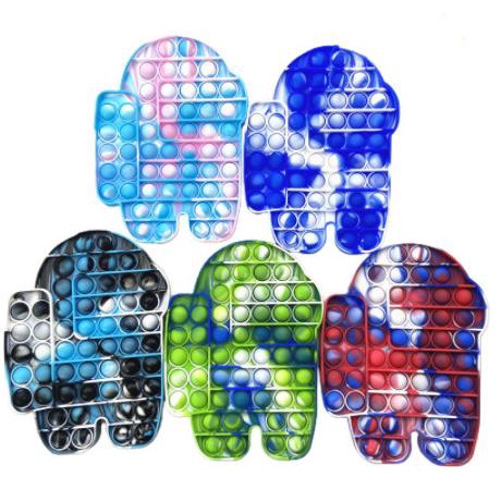 Jumbo / Big Size Among Us Pop It Push Pop Fidget Bubble Tik Tok Toy