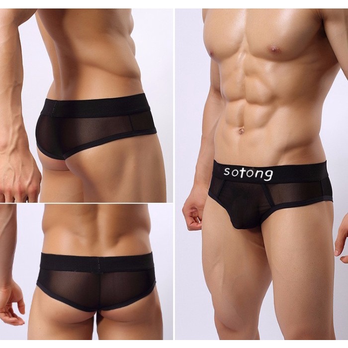 CD PRIA CELANA DALAM PRIA DZ02 BERNAPAS SEXY MEN TRANSPARAN THONG STRING PRIA MESH MENS G S KUALITAS