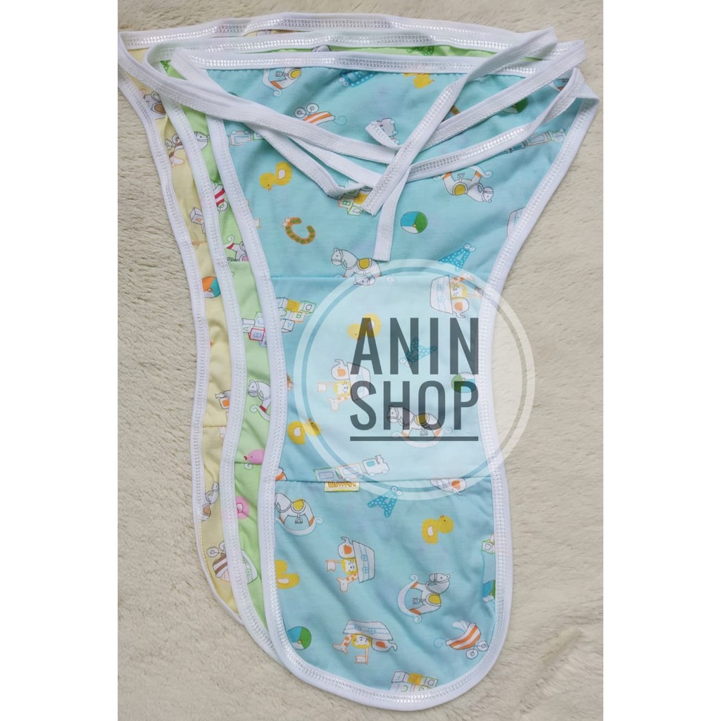 Popok Usagi GOLD WARNA PRINT USAGI | Popok Bayi Tali Kain Ikat | PAKIAN BAYI | POPOK | USAGI