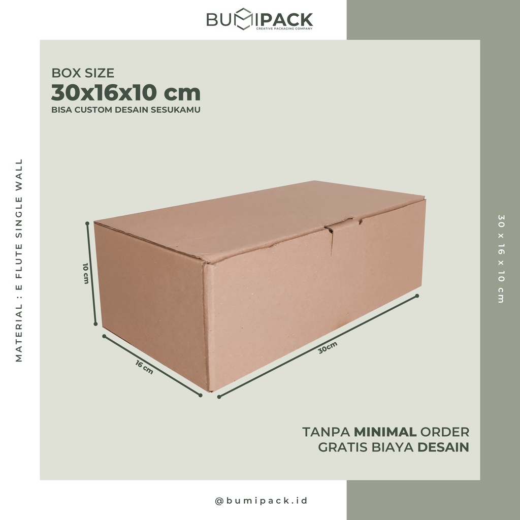 

Kardus packing box hampers kardus hampers dus packing box packing box packaging - Box 30x16x10 cm