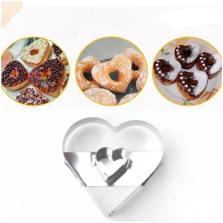 Cetakan Donat karakter/ cookie cutter/ Bahan Stainless