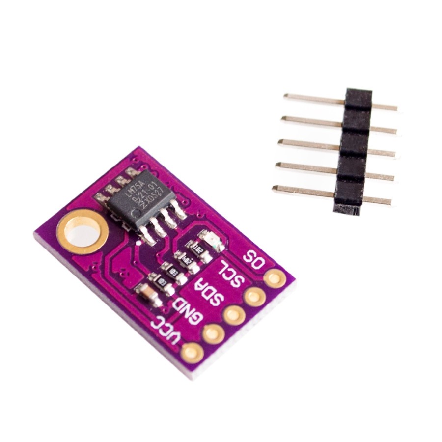 LM75A Temperature Sensor I2C Precision Sensor Suhu LM75 LM 75 Module