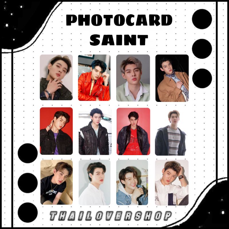 PHOTOCARD SAINT SUPPAPONG RAIKANTOPENI THAI ACTOR
