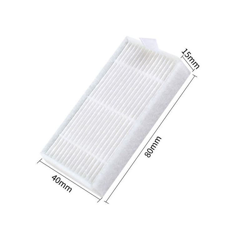 Hepa Filter untuk iLife v5 v5s V3 V3s v5 pro V50 V55 X5 V60 pro ECO/CR120/CEN250 Robot Vacuum Cleaner Aksesoris Suku Cadang Pengganti