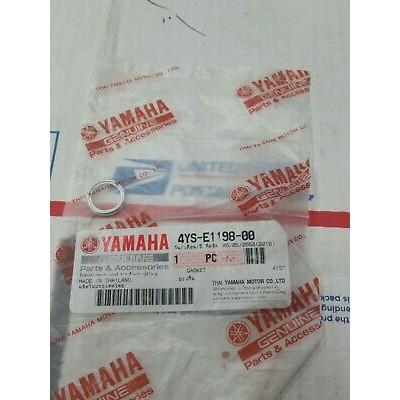 RING TAP OLI ORIGINAL YAMAHA MIO,XEON,MIOZ,GT 125,JUPZ,JUPZ1VEGAR,VEGAZR/ GASKET 4YS-E1198-00