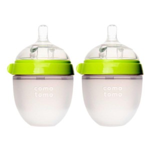 Comotomo 150ml Twin Pack - Green