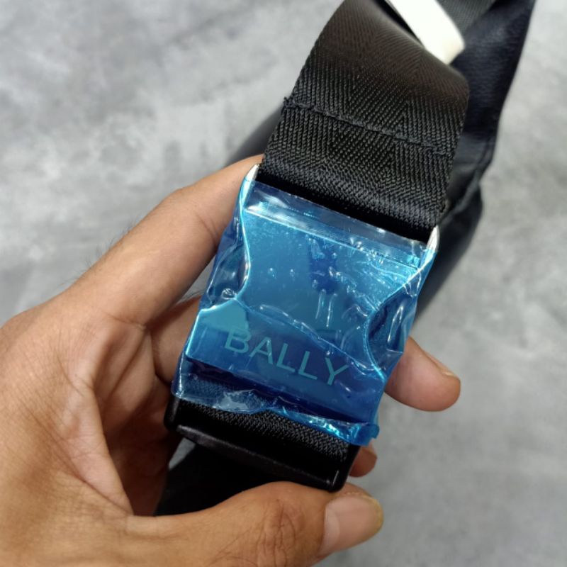 Waistbag Bally Leather Belt Bag Tas Pinggang Kulit Asli Premium Quality