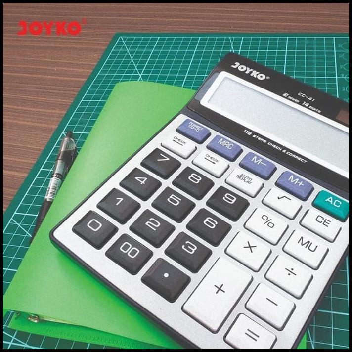 

Calculator 14 Digit Joyko Cc-41