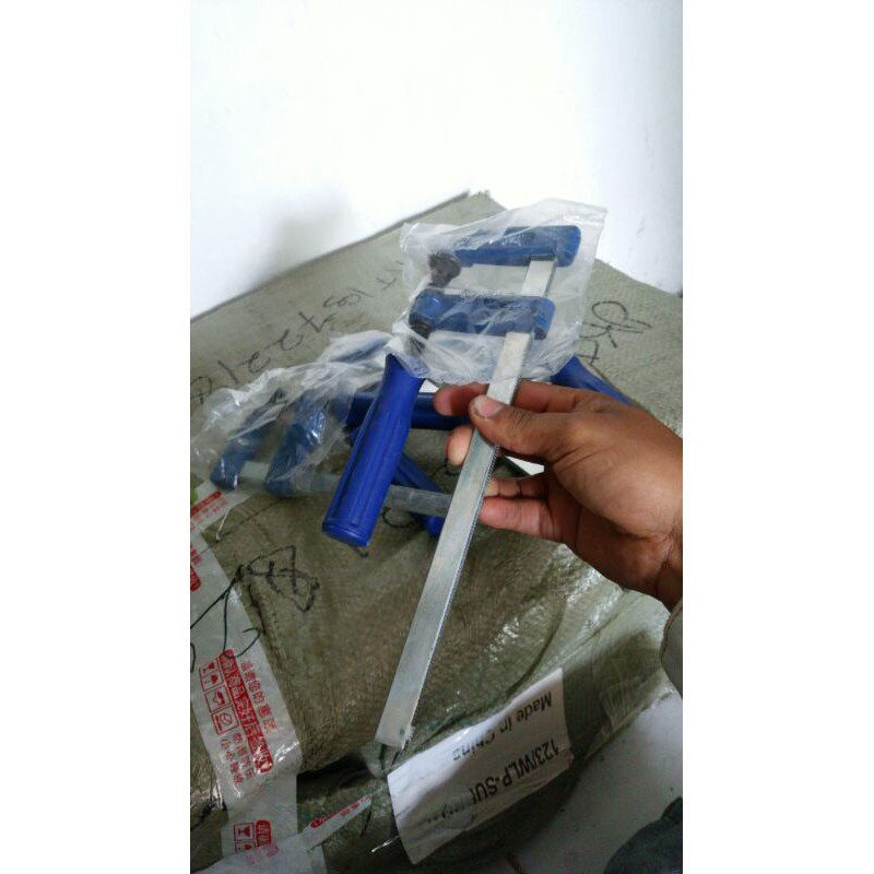 BELTER klem F besi/clamp jepit uk 250mmx300mm termurah dikelasnya