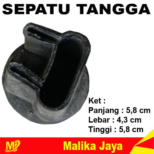 Karet Tangga Lipat Sepatu Tangga Lipat Aluminium