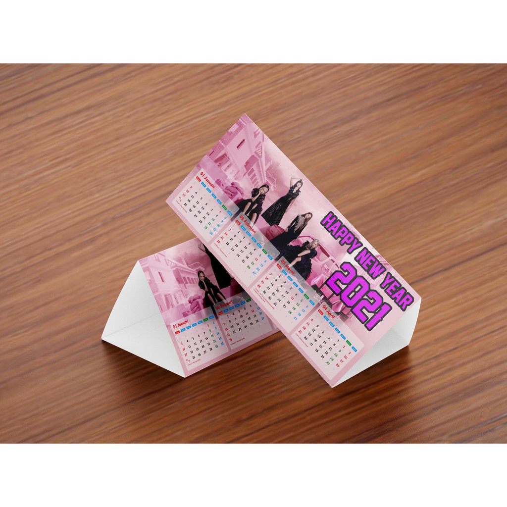 

kalender meja tanggalan duduk kalender anime kalender kpop