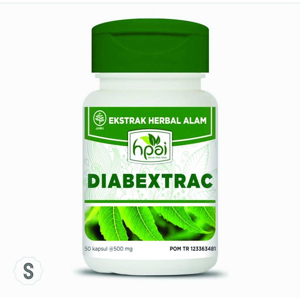 Diabextract Herbal Gejala Diabetes Isi 50 Kapsul
