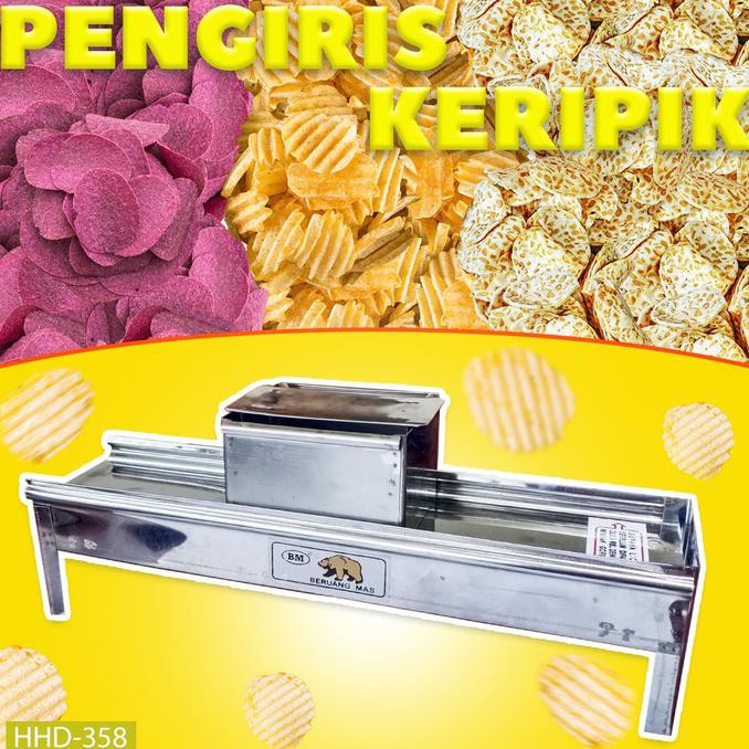 new PENGIRIS KERIPIK besi alumunium pengiris tradisional membuat kerupuk