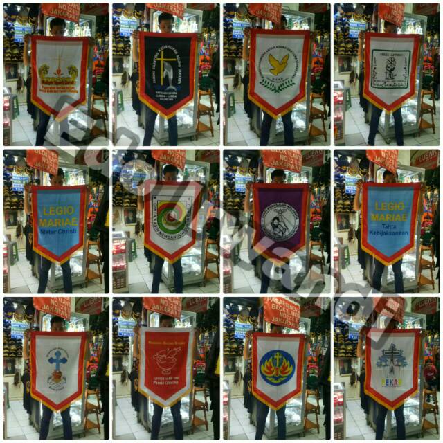 

Bendera Vandel Bendera Pataka Bendera Ruangan Vandel Besar Printing Berkualitas