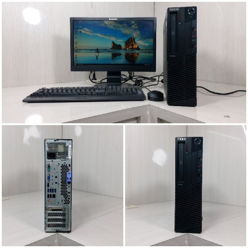 Paketan Pc Lenovo M82p Core i5 Gen3 Ram 4gb Hdd 500gb