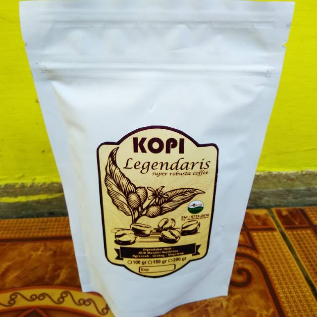 

Kopi legendaris kemasan 100gram