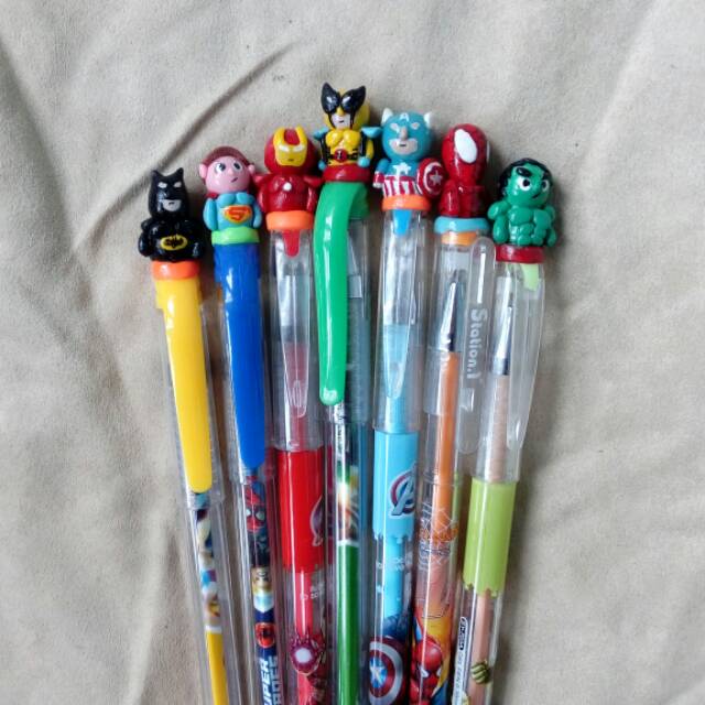 

Pulpen gel karakter kartun anak anak