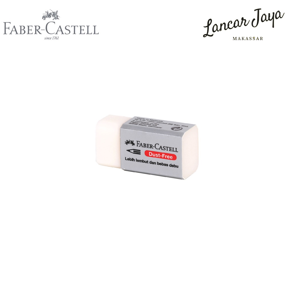 

Penghapus Eraser Faber Castell putih kecil
